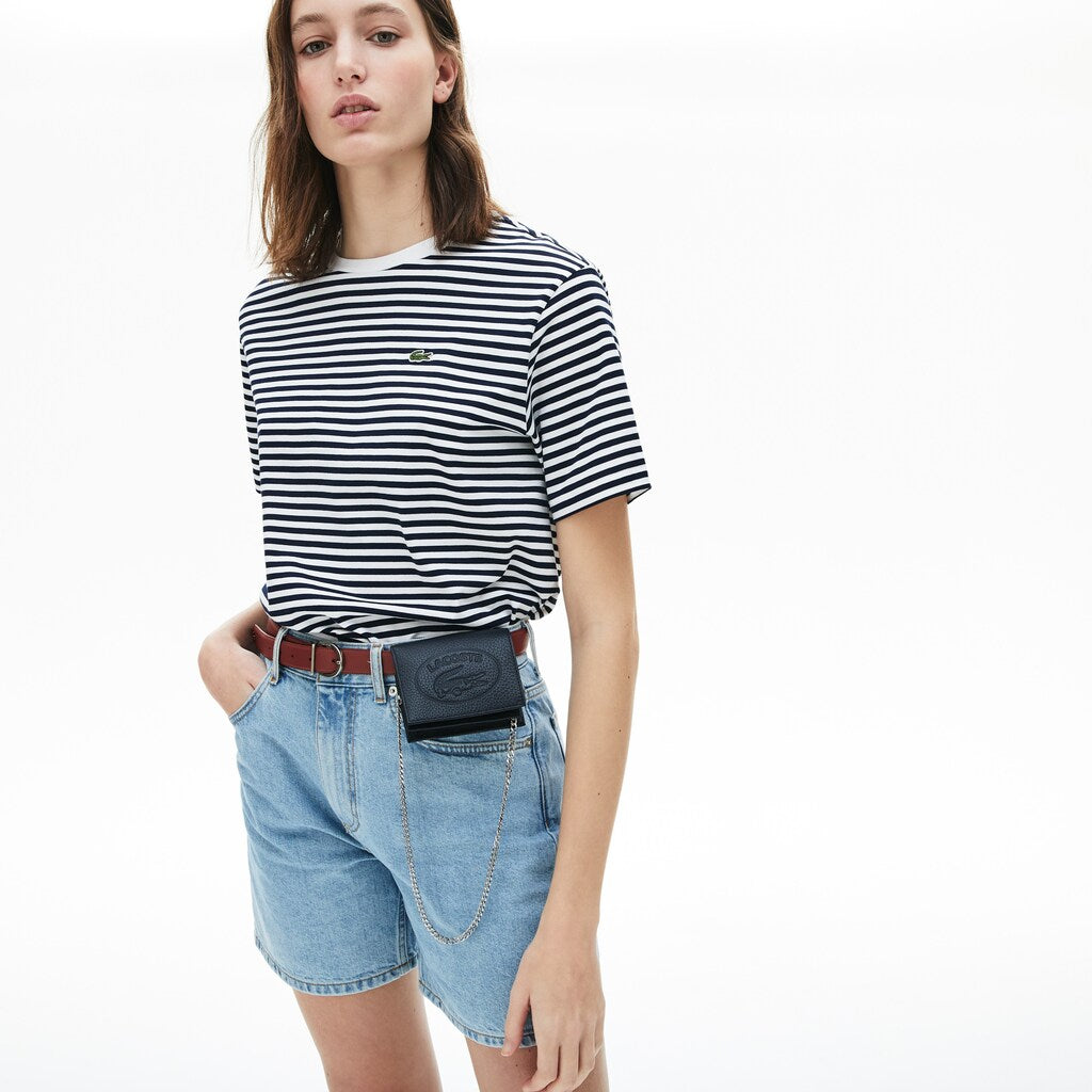 Wo  Croco Crew Grained Leather Belt Bag | Lacoste Womens