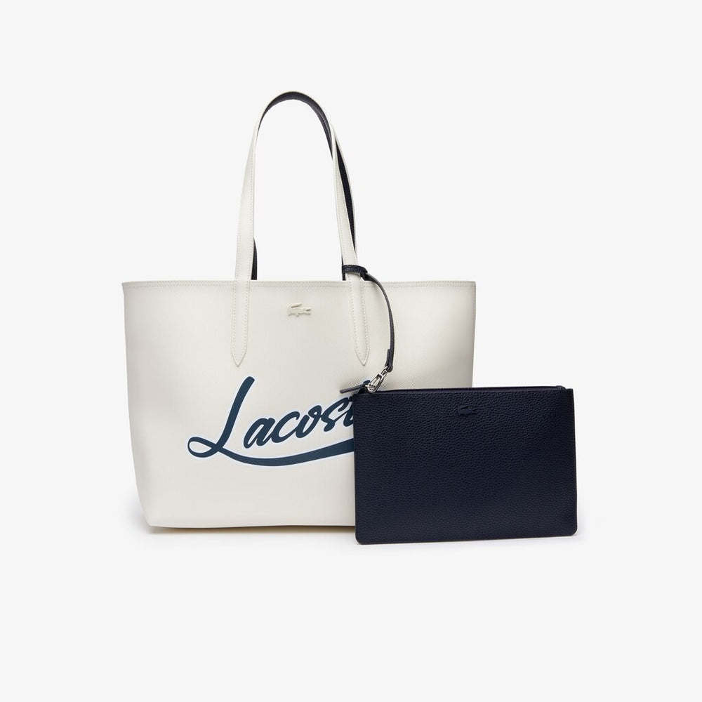 Wo  Anna Removable Pouch Signature Reversible Tote | Lacoste Womens