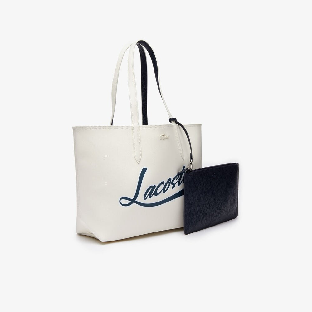 Wo  Anna Removable Pouch Signature Reversible Tote | Lacoste Womens