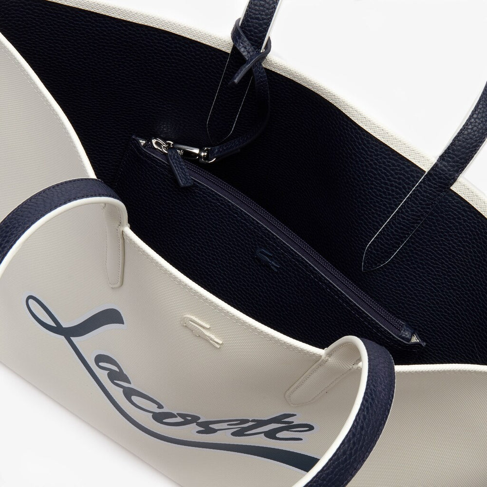 Wo  Anna Removable Pouch Signature Reversible Tote | Lacoste Womens