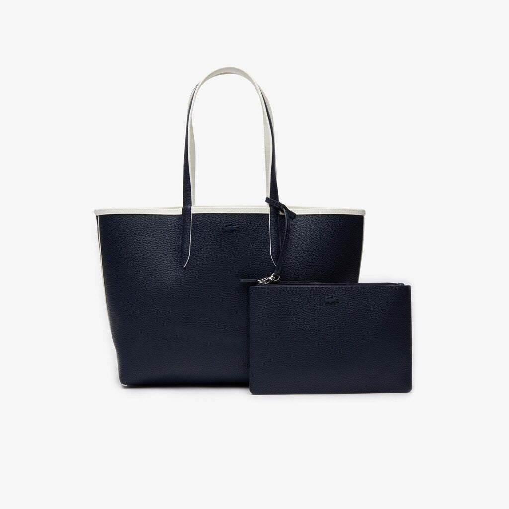 Wo  Anna Removable Pouch Signature Reversible Tote | Lacoste Womens