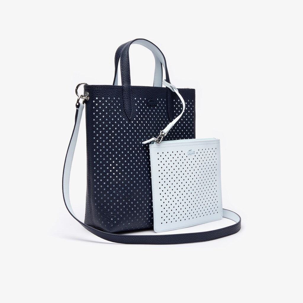 Wo  Anna Removable Pouch Perforated Vertical Tote | Lacoste Womens