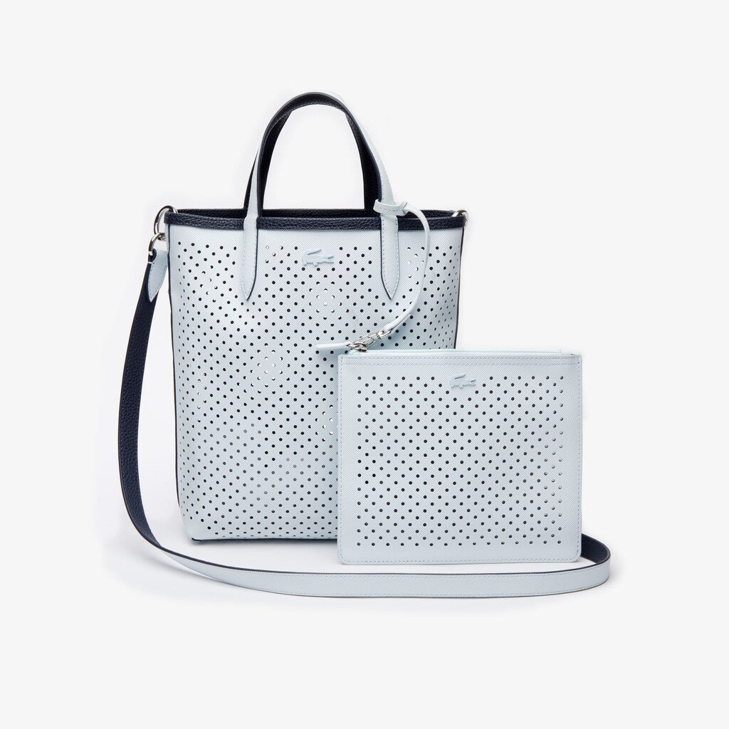 Wo  Anna Removable Pouch Perforated Vertical Tote | Lacoste Womens