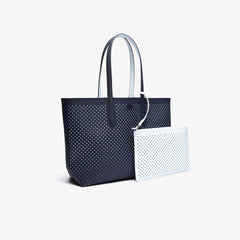 Wo  Anna Removable Pouch Perforated Reversible Tote | Lacoste Womens