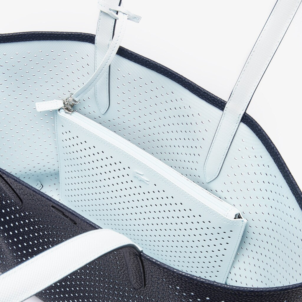 Wo  Anna Removable Pouch Perforated Reversible Tote | Lacoste Womens