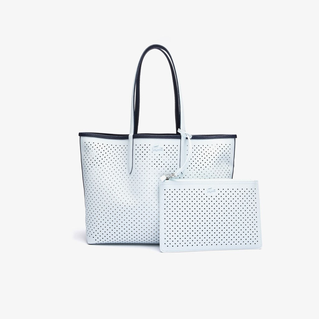 Wo  Anna Removable Pouch Perforated Reversible Tote | Lacoste Womens