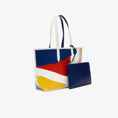 Wo  Anna Removable Pouch Coloured Design Tote | Lacoste Womens