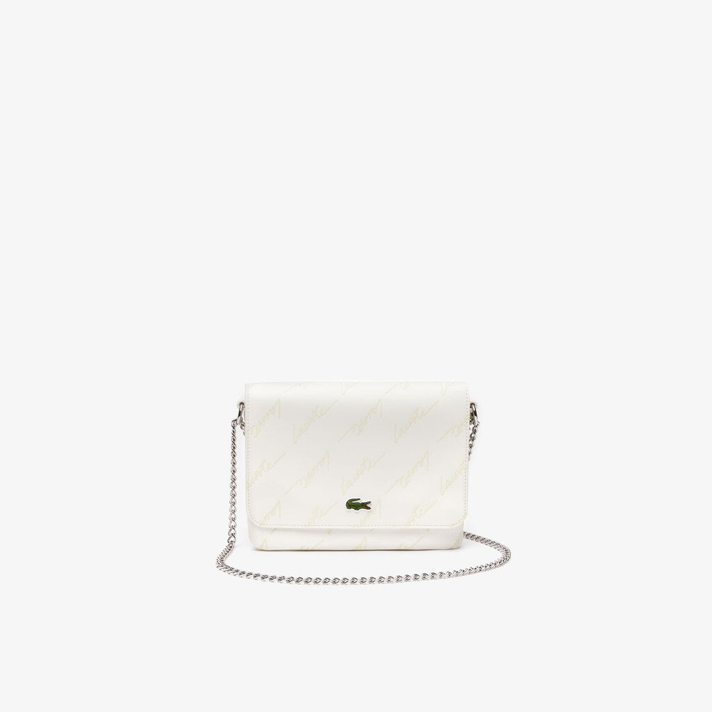 Wo  Flap Bag with Chain Strap | Lacoste Womens