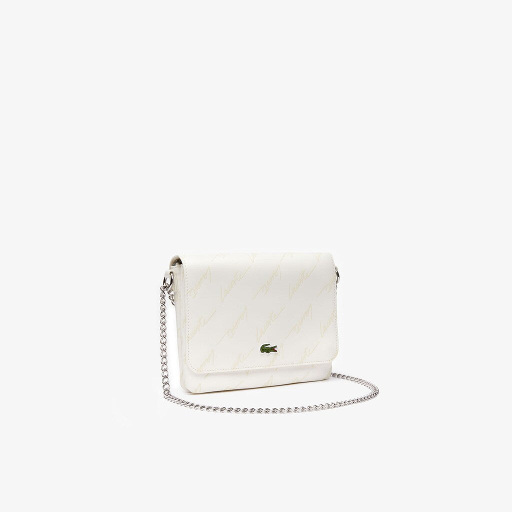 Wo  Flap Bag with Chain Strap | Lacoste Womens