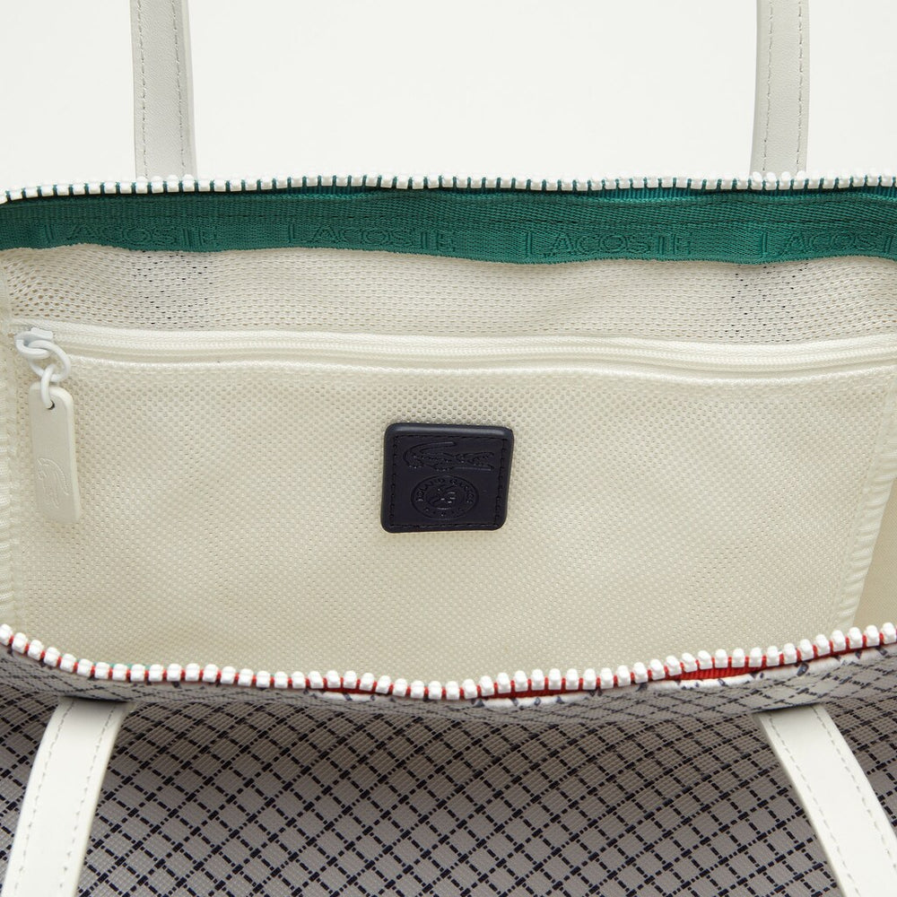 Wo  Roland Garros Panama Hat Print Zippered Tote | Lacoste Womens
