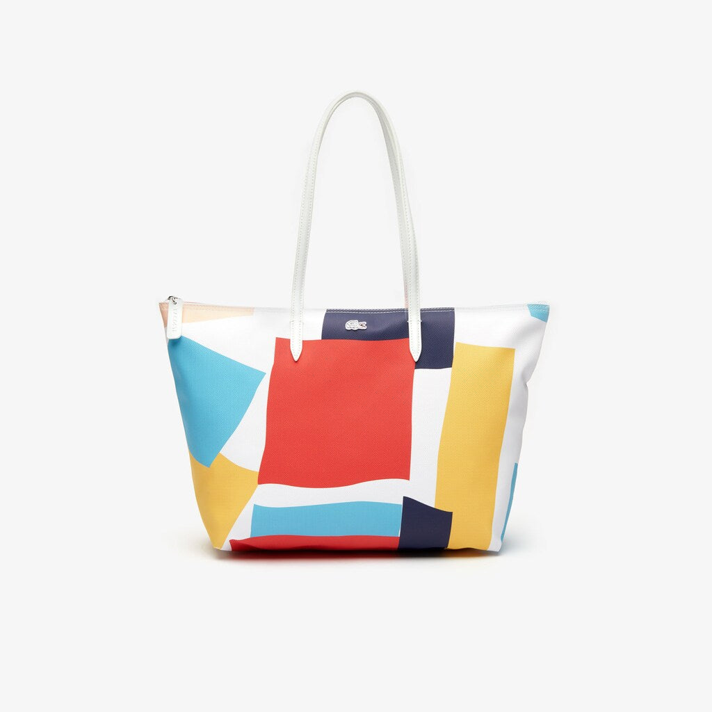 Wo  Abstract Print Shopping Bag | Lacoste Womens