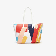 Wo  Abstract Print Shopping Bag | Lacoste Womens