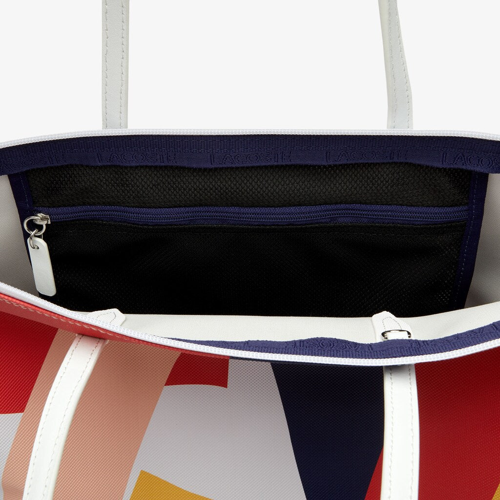 Wo  Abstract Print Shopping Bag | Lacoste Womens