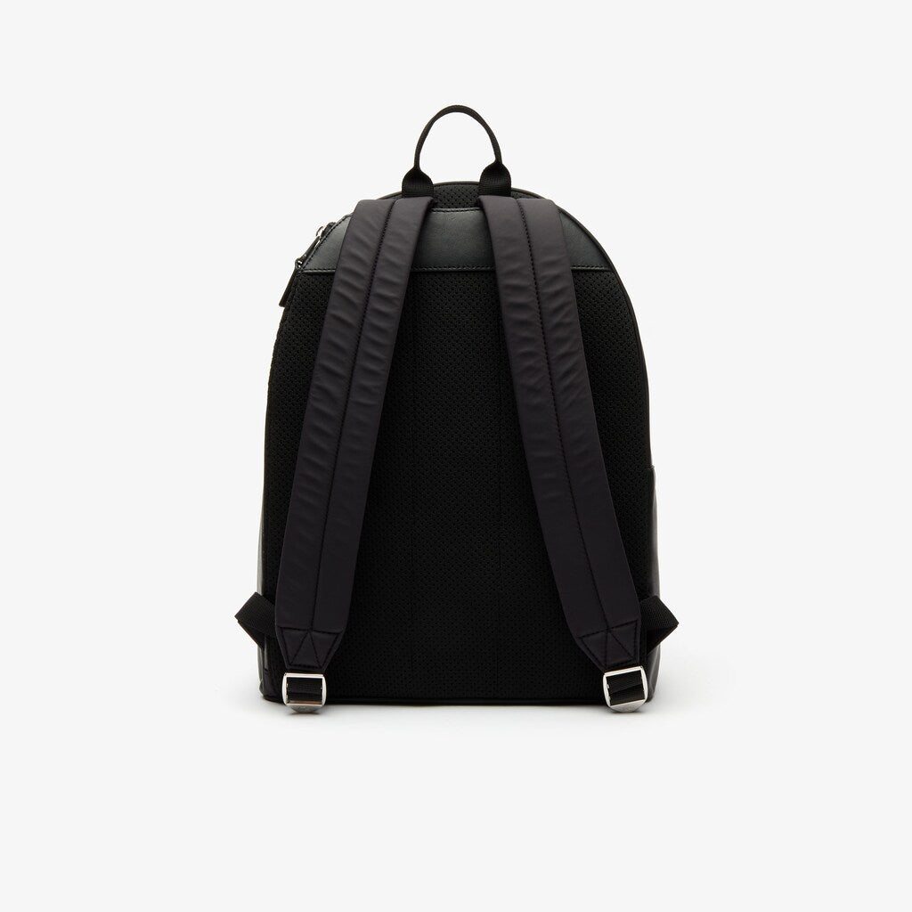L.12.12 Signature Leather Zip Backpack | Lacoste Mens