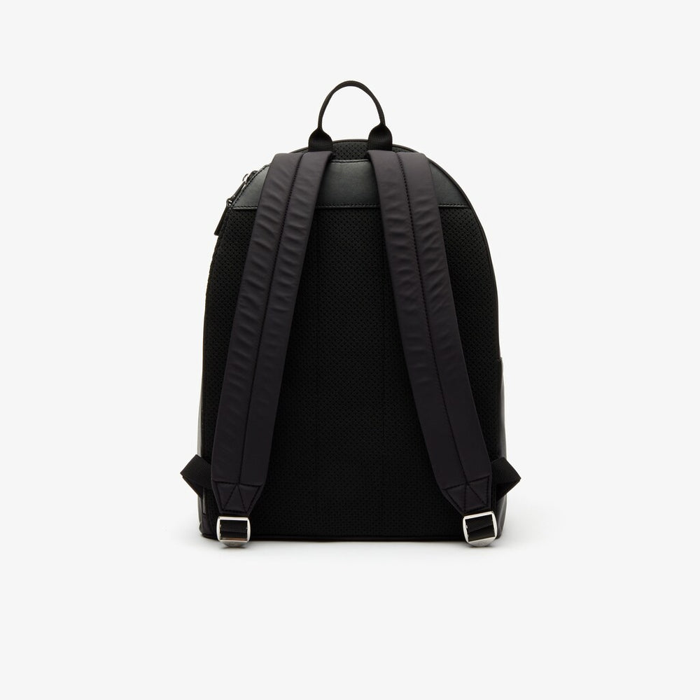 L.12.12 Signature Leather Zip Backpack | Lacoste Mens