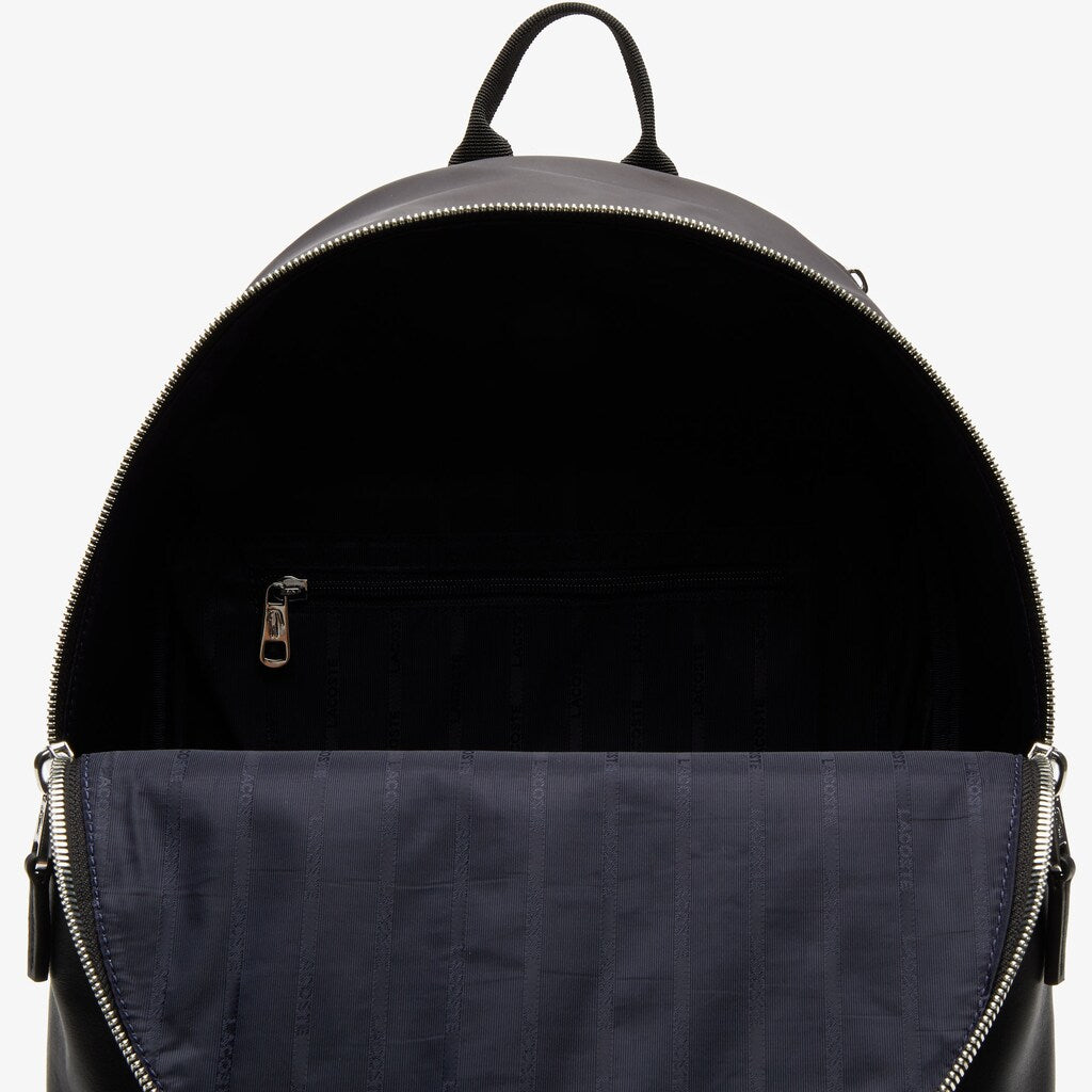 L.12.12 Signature Leather Zip Backpack | Lacoste Mens