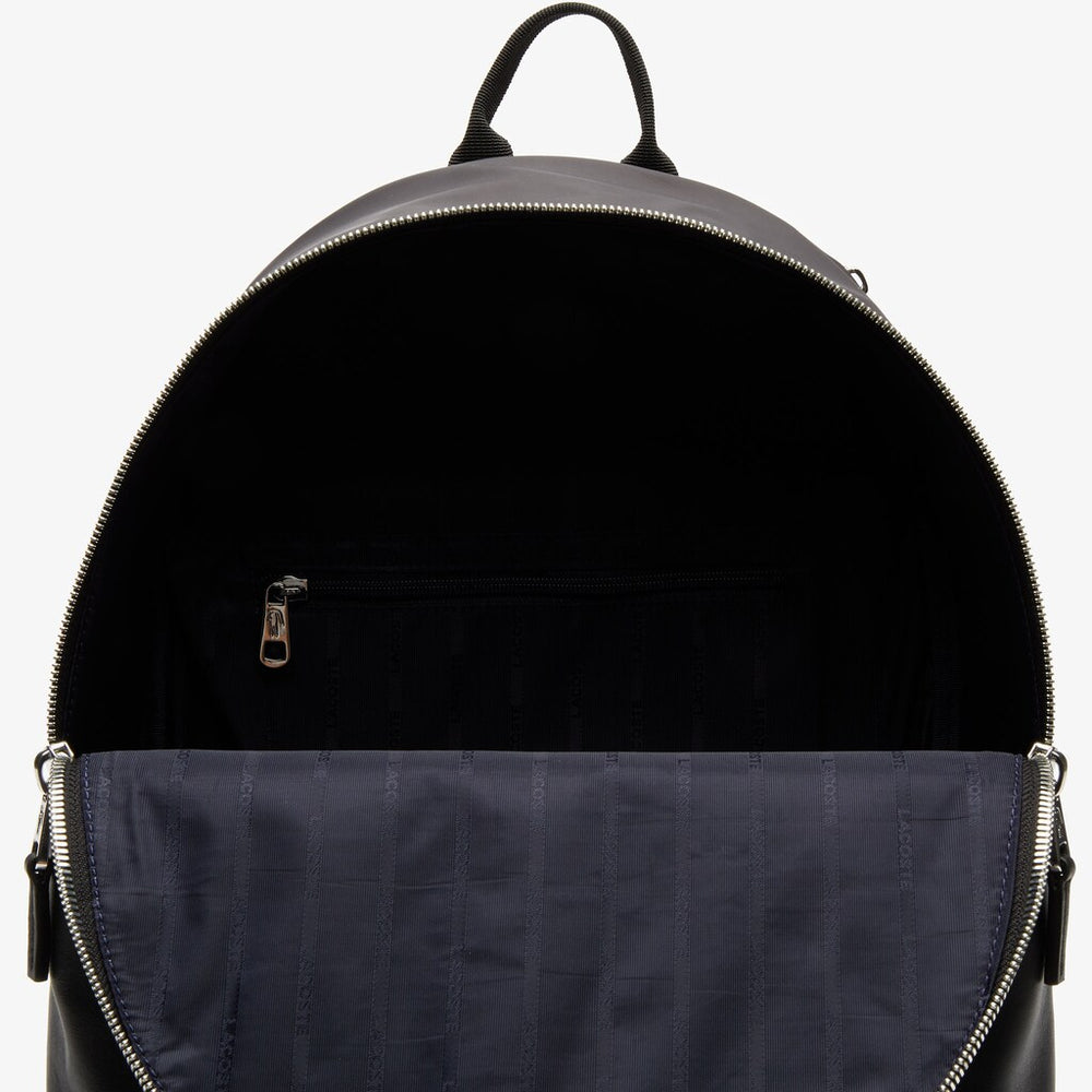 L.12.12 Signature Leather Zip Backpack | Lacoste Mens
