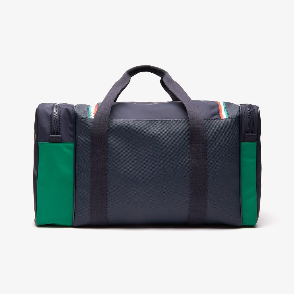 Roland Garros Two-Tone Nylon Zippered Sports Bag | Lacoste Mens