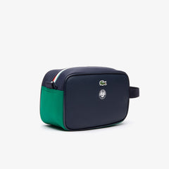 Roland Garros Nylon Zippered Toiletry Bag | Lacoste Mens