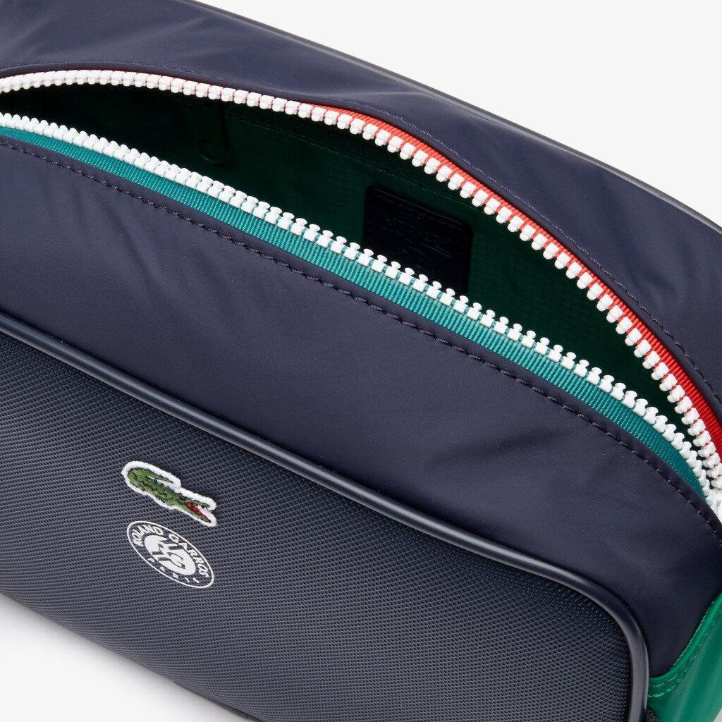 Roland Garros Nylon Zippered Toiletry Bag | Lacoste Mens