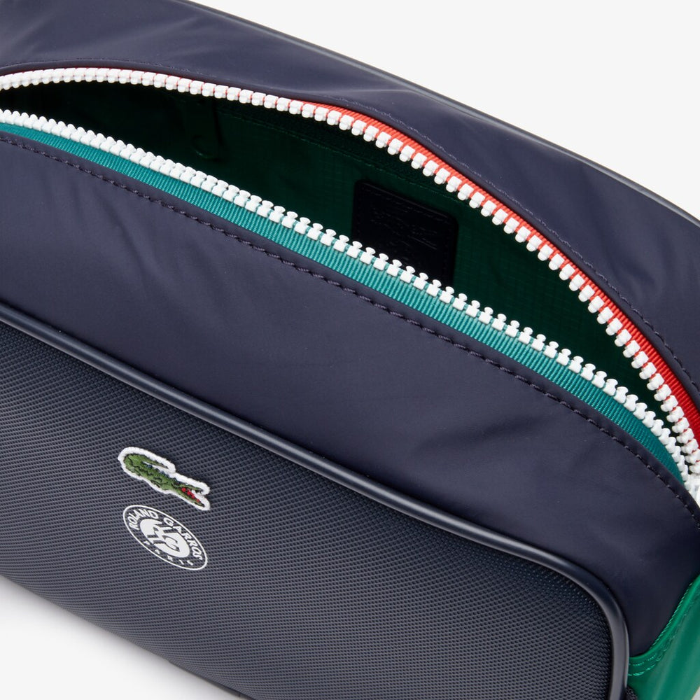 Roland Garros Nylon Zippered Toiletry Bag | Lacoste Mens