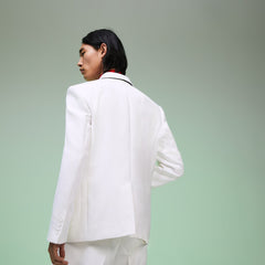 Fashion Show Solid Blazer with Chest Pocket | Lacoste Mens