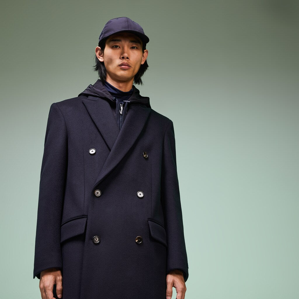 Fashion Show Double-Breasted Coat | Lacoste Mens