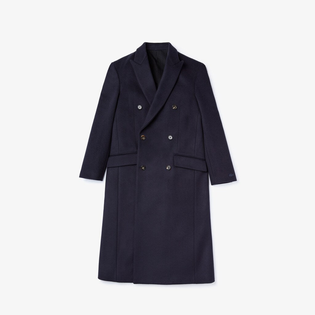 Fashion Show Double-Breasted Coat | Lacoste Mens