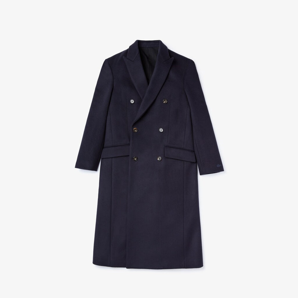 Fashion Show Double-Breasted Coat | Lacoste Mens