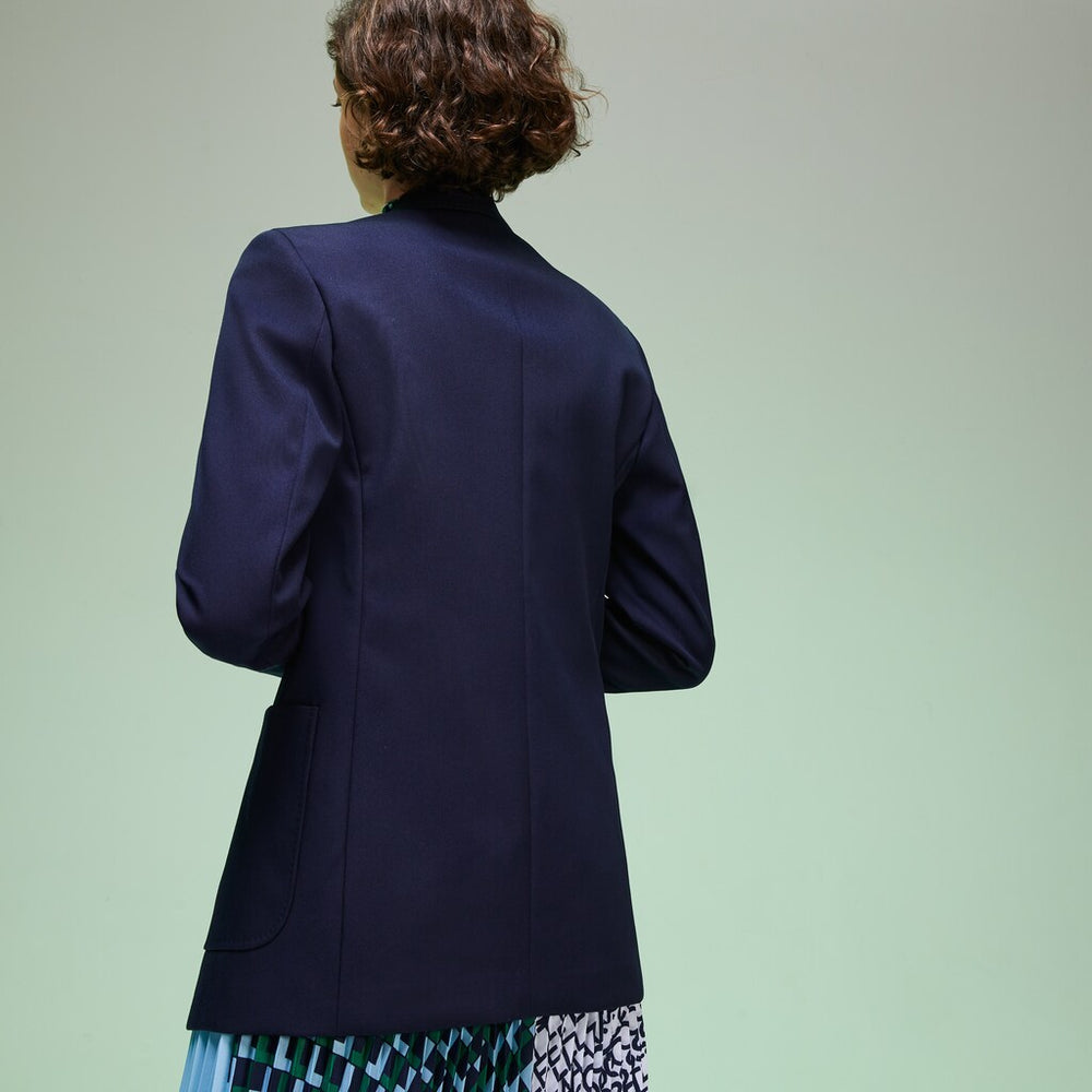 Wo  Fashion Show Solid Wool Blend Blazer | Lacoste Womens