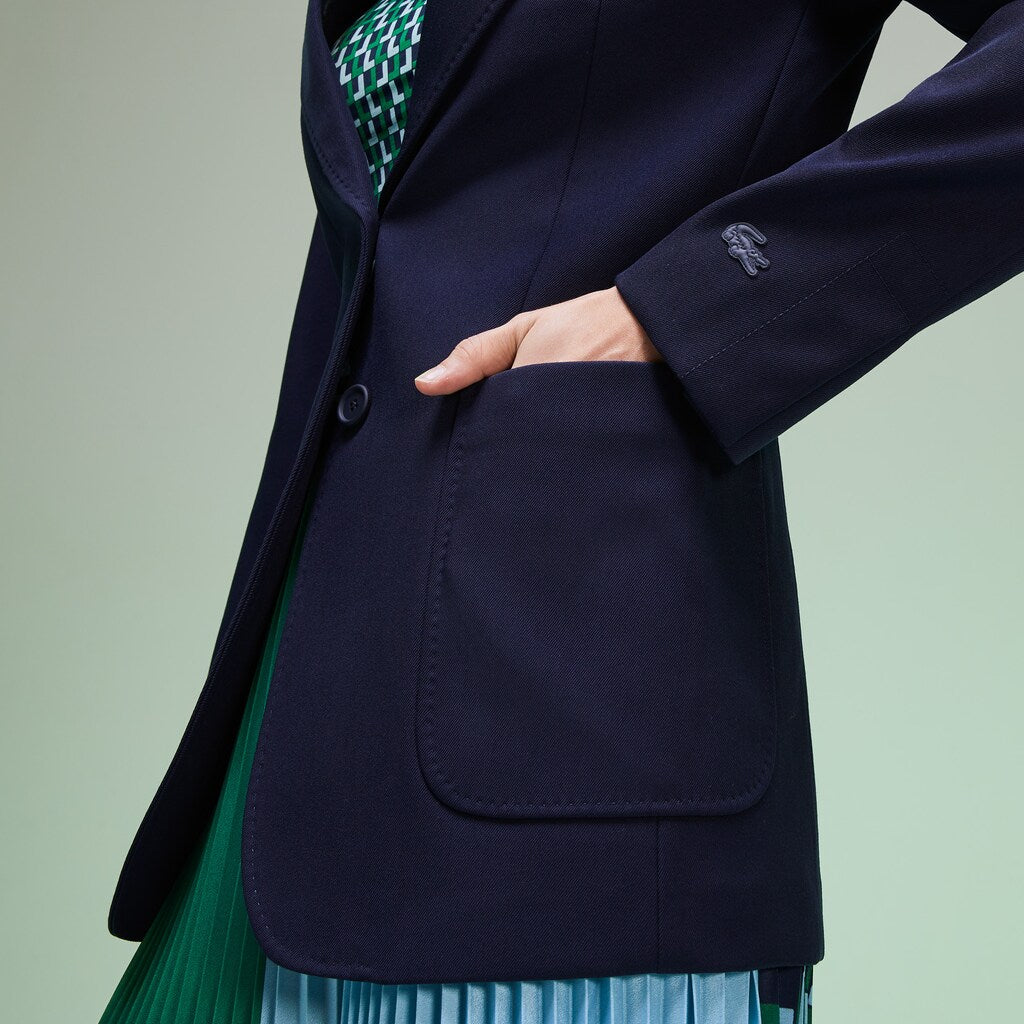 Wo  Fashion Show Solid Wool Blend Blazer | Lacoste Womens