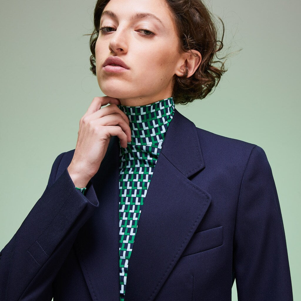 Wo  Fashion Show Solid Wool Blend Blazer | Lacoste Womens