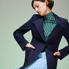 Wo  Fashion Show Solid Wool Blend Blazer | Lacoste Womens