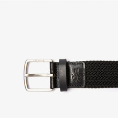 Lacoste Engraved Buckle Stretch Knitted Belt | Lacoste Mens