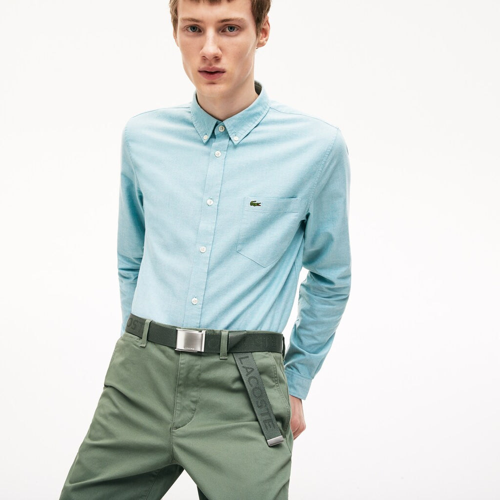 Lacoste Embossed Woven Belt | Lacoste Mens