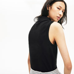 Wo  Sleeveless Cotton Piqué Polo | Lacoste Womens