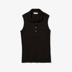 Wo  Sleeveless Cotton Piqué Polo | Lacoste Womens
