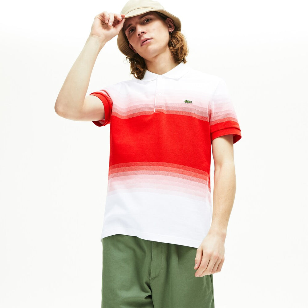 Made in France Cotton Piqué Regular Fit Polo Shirt | Lacoste Mens