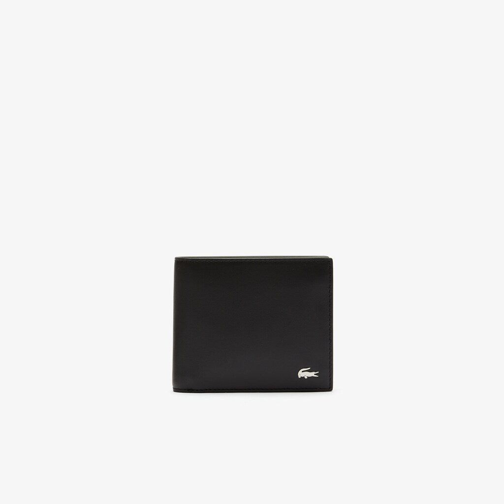 Bi-fold Leather Wallet | Lacoste Mens