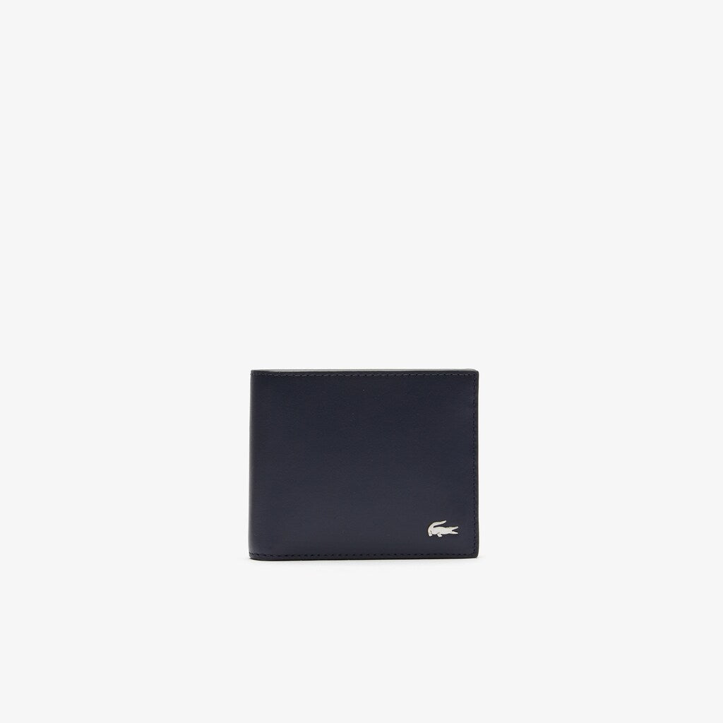 Bi-fold Leather Wallet | Lacoste Mens