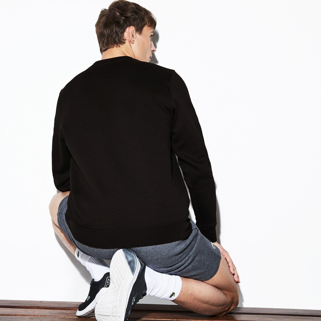 SPORT Crew Neck Fleece Sweatshirt | Lacoste Mens