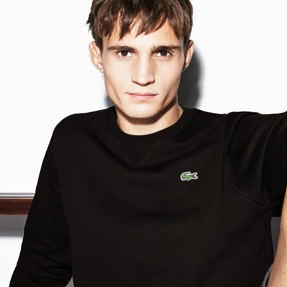 SPORT Crew Neck Fleece Sweatshirt | Lacoste Mens