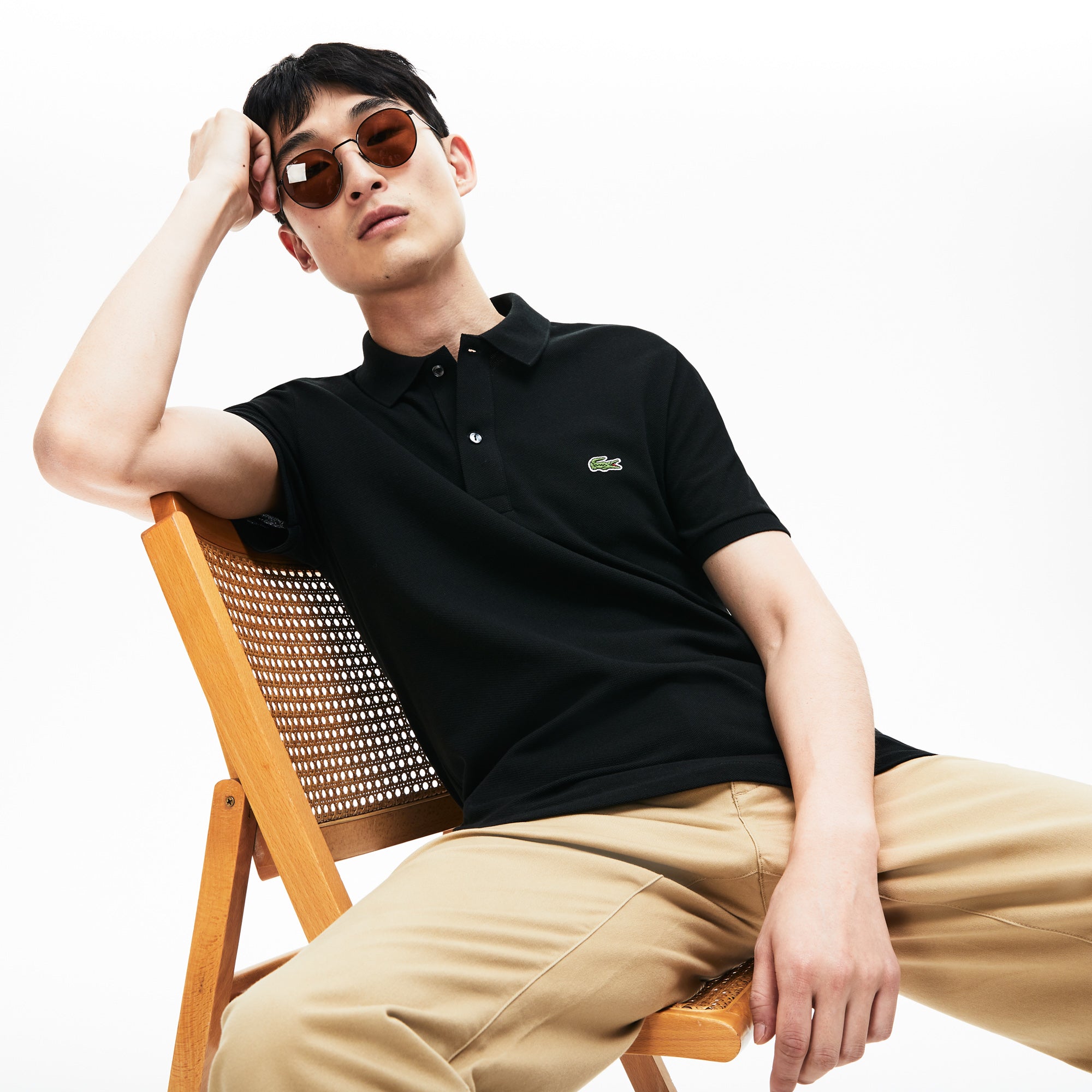 Petit Piqué Slim Fit Polo Shirt | Lacoste Mens